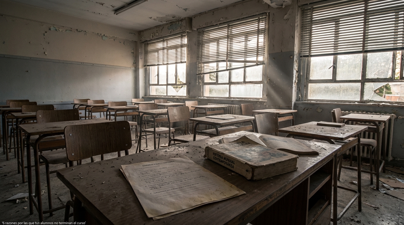 6 razones por las que tus alumnos no terminan el curso