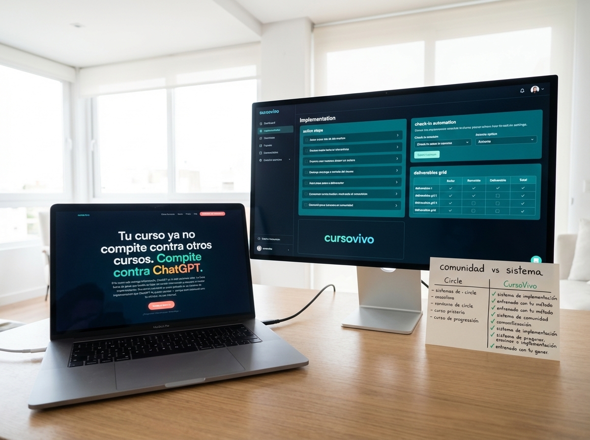 alternativas a Circle.so para cursos en español