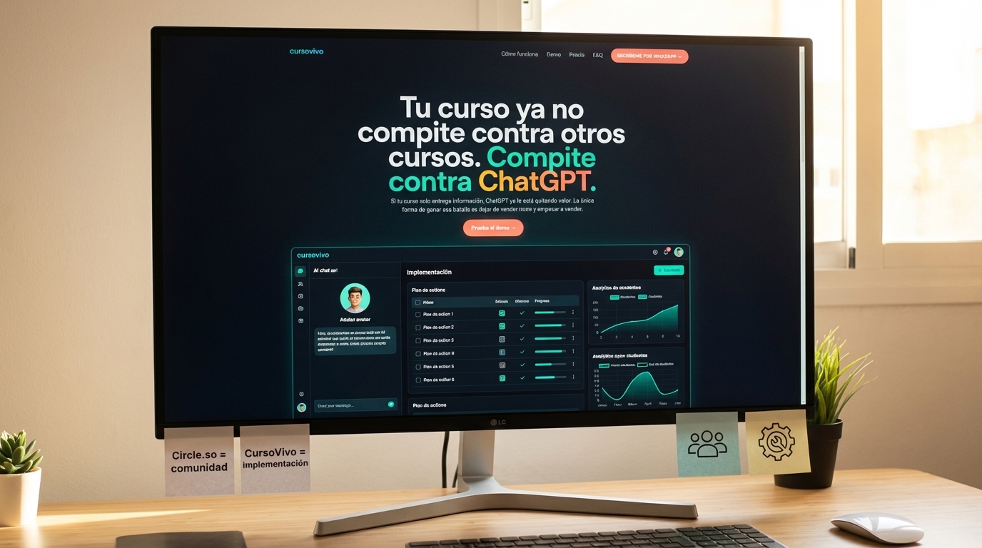 Circle.so review para creadores de cursos en español