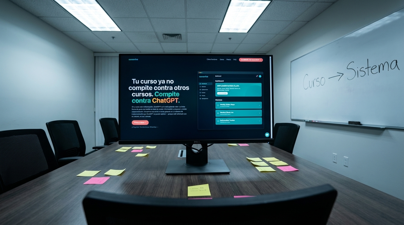 cómo convertir mi curso en sistema de implementación