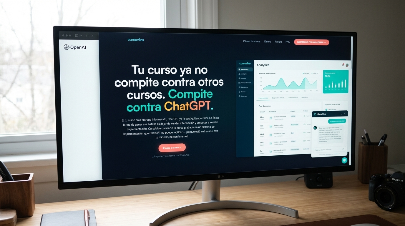 Custom GPT para cursos vs otras opciones