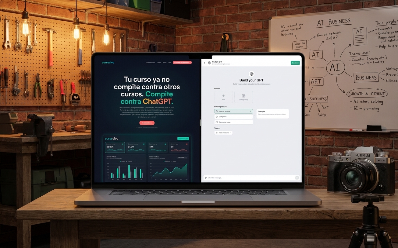 Custom GPT review para creadores de cursos