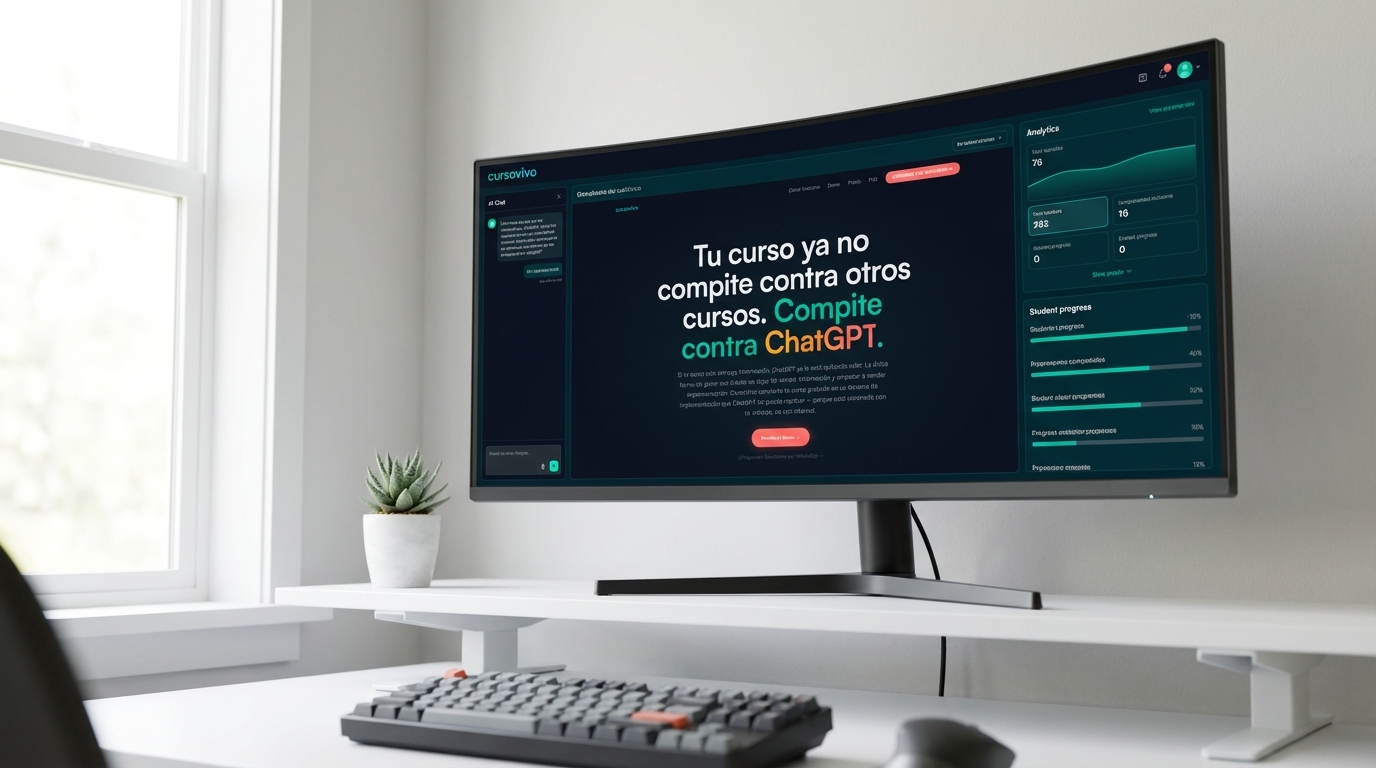 mejores herramientas IA para creadores de cursos